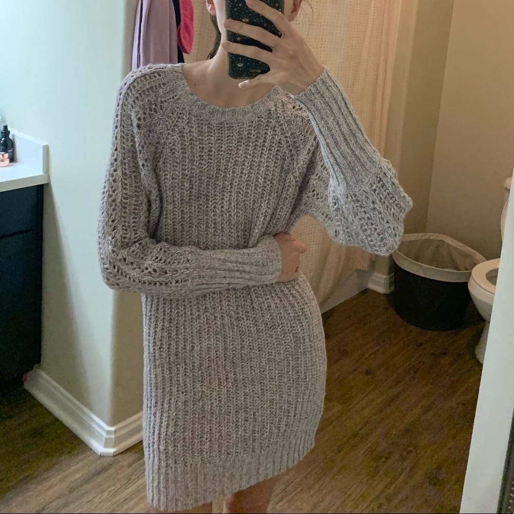 NWOT lavender sweater dress